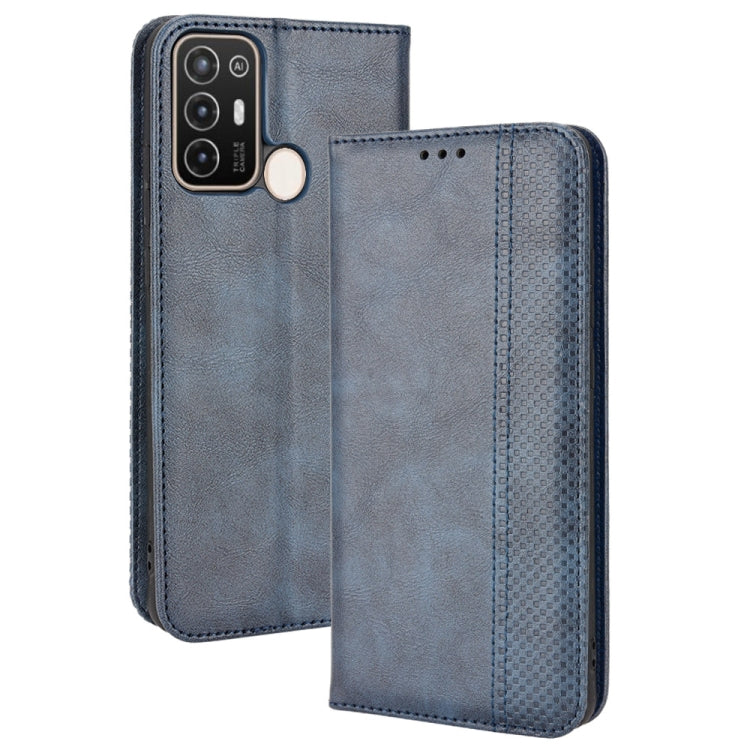 Custodia per telefono in pelle di cavallo pazzo retrò con fibbia magnetica, For Honor X9 5G / Magic4 Lite / X30, For Samsung Galaxy Xcover6 Pro, For OnePlus Nord CE 2 Lite 5G/OPPO Realme 9 Pro/9 5G, For OnePlus Nord 2T, For UMIDIGI A13 / A13 Pro / A13S...
