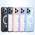 Custodia trasparente magnetica per iPhone 13 Pro Max