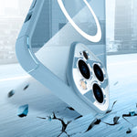 Custodia trasparente magnetica per iPhone 13 Pro Max