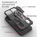 Custodia TPU per iPhone 14 Pro Max con supporto pieghevole
