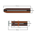 Cinturino tricolore in silicone + pelle da 22 mm, For Huawei Watch GT 3 Pro