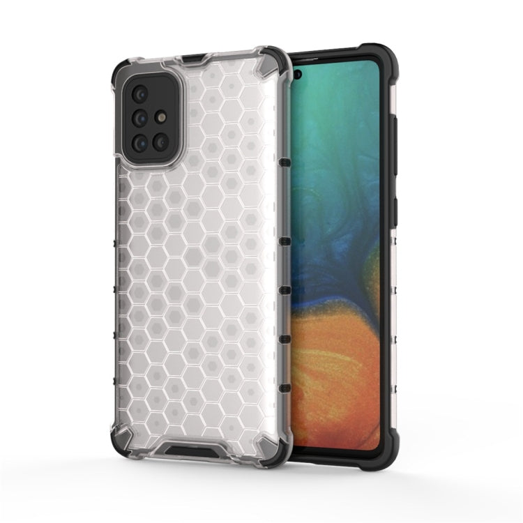 Custodia TPU a nido d'ape per Samsung Galaxy A71