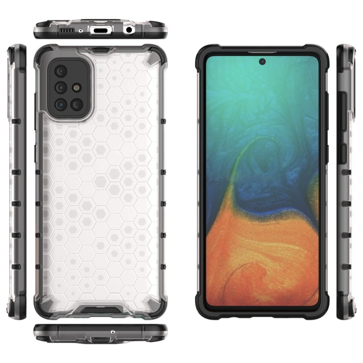 Custodia TPU a nido d'ape per Samsung Galaxy A71