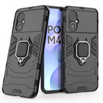Custodia antiurto per PC + TPU con supporto per anello magnetico, For Xiaomi Poco M4 5G / Poco M5 5G / 4G