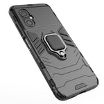Custodia antiurto per PC + TPU con supporto per anello magnetico, For Xiaomi Poco M4 5G / Poco M5 5G / 4G