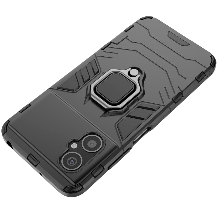 Custodia antiurto per PC + TPU con supporto per anello magnetico, For Xiaomi Poco M4 5G / Poco M5 5G / 4G