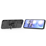 Custodia antiurto per PC + TPU con supporto per anello magnetico, For Xiaomi Poco M4 5G / Poco M5 5G / 4G