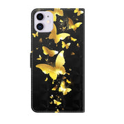Custodia per cellulare in pelle flip modello pittura 3D, For iPhone 14, For iPhone 14 Plus