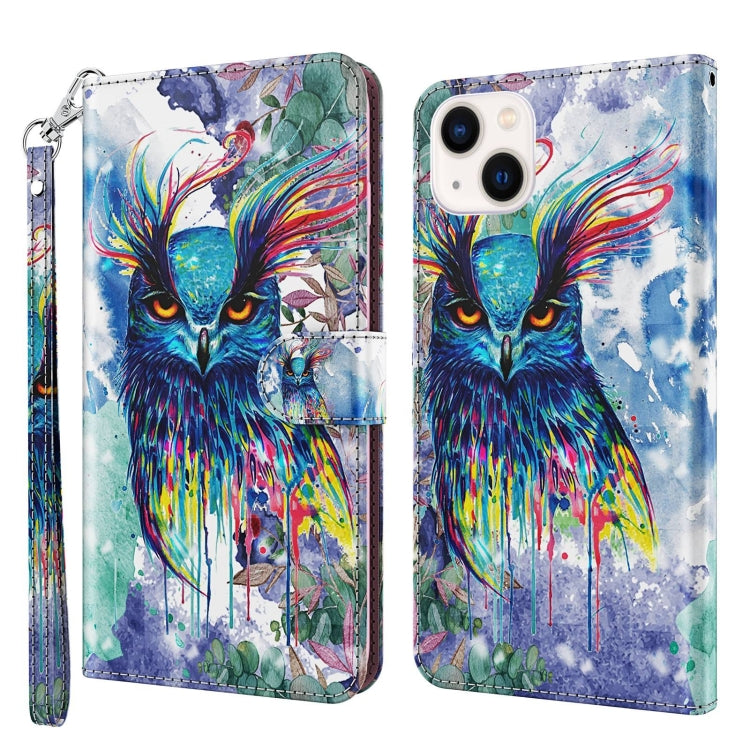Custodia portafoglio in pelle per iPhone 14 Plus