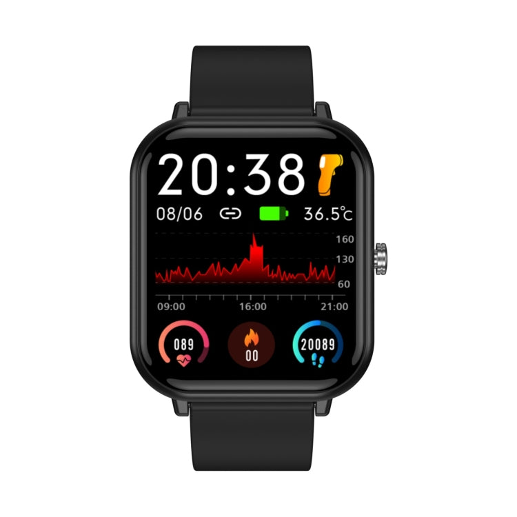 Q9 Pro Smart Watch con schermo TFT HD da 1,7 pollici, supporto per il monitoraggio della temperatura corporea/monitoraggio della frequenza cardiaca