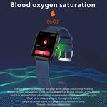Q9 Pro Smart Watch con schermo TFT HD da 1,7 pollici, supporto per il monitoraggio della temperatura corporea/monitoraggio della frequenza cardiaca
