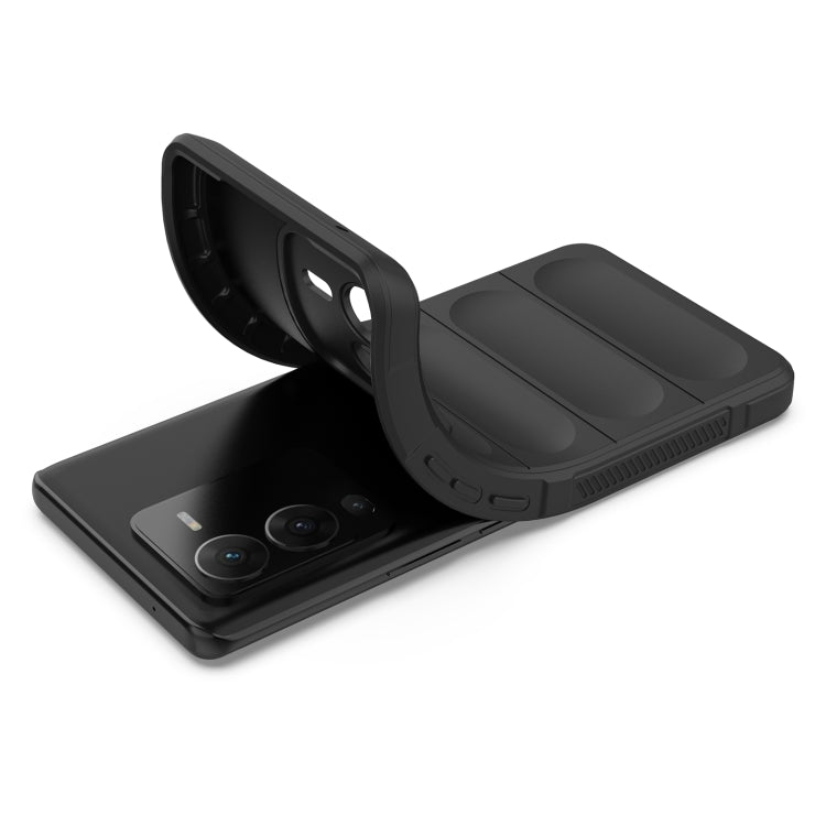 Magic Shield TPU + custodia per telefono in flanella, For vivo S15 Pro 5G, For Xiaomi Poco M4 5G