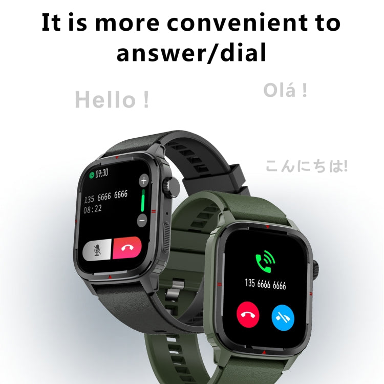 Q25 Smart Watch con schermo TFT HD da 1,7 pollici, supporto per chiamate Bluetooth/monitoraggio della pressione sanguigna