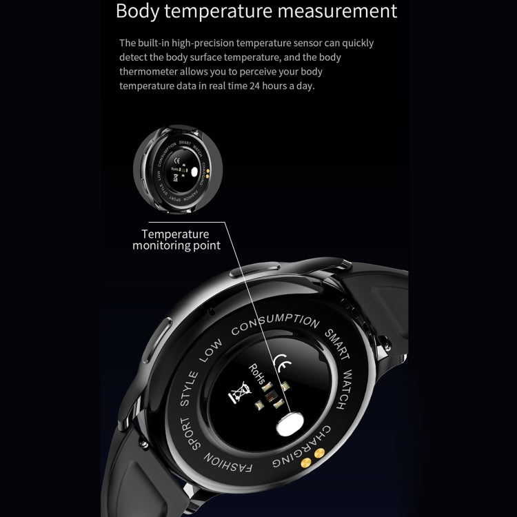 Y33 Smart Watch con schermo a colori TFT da 1,32 pollici, supporto per chiamate Bluetooth/monitoraggio della pressione sanguigna