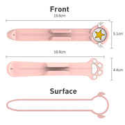 Portapenne magnetico per cartoni animati in silicone stilo, For Apple Pencil 1/2