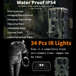 PR1000 Telecamera da 2 pollici con schermo LCD per visione notturna a infrarossi per caccia alla fauna selvatica, PR1000