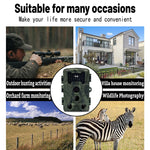 PR1000 Telecamera da 2 pollici con schermo LCD per visione notturna a infrarossi per caccia alla fauna selvatica, PR1000