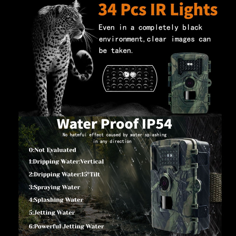 PR2000 Telecamera da 2 pollici con schermo LCD per visione notturna a infrarossi per caccia alla fauna selvatica, PR2000