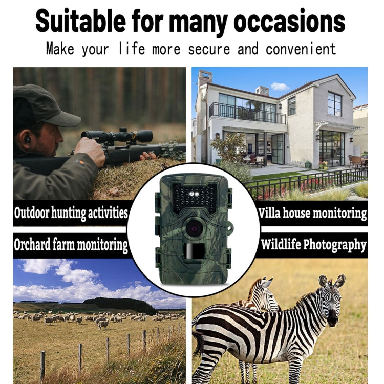 PR2000 Telecamera da 2 pollici con schermo LCD per visione notturna a infrarossi per caccia alla fauna selvatica, PR2000