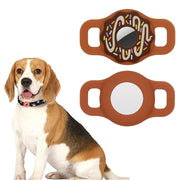 Collare per animali domestici a ciambella Cover in silicone antiurto antigraffio per AirTag, 1, 2