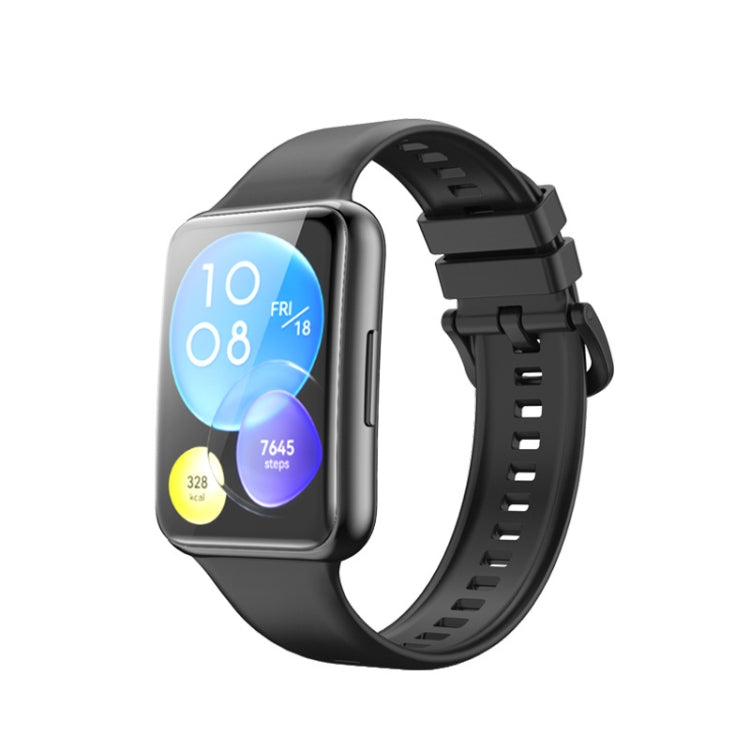 Cinturino in silicone tinta unita, For Huawei Watch Fit 2