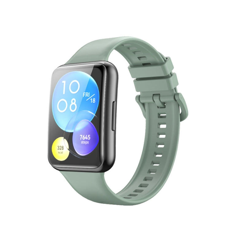 Cinturino in silicone tinta unita, For Huawei Watch Fit 2