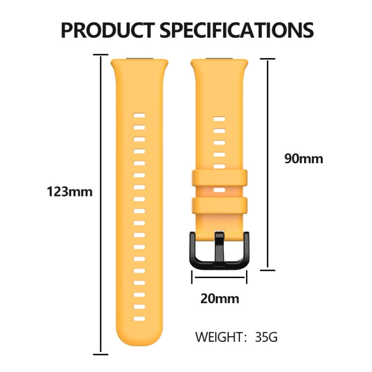 Cinturino in silicone tinta unita, For Huawei Watch Fit 2