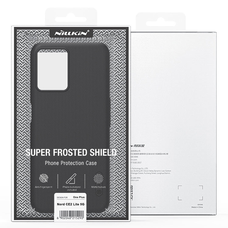 NILLKIN Custodia per telefono per PC smerigliata, For Xiaomi Poco M4 5G, For OnePlus Ace 5G/10R 5G, For OnePlus Nord 2T 5G, For OnePlus Nord CE 2 Lite 5G