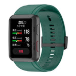 Cinturino in silicone tinta unita con fibbia, For Huawei Watch D