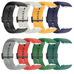 Cinturino in silicone tinta unita con fibbia, For Huawei Watch D
