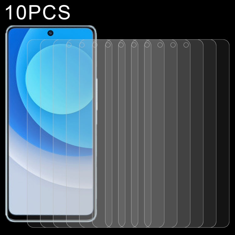 10 pellicole in vetro temperato da 0,26 mm 9H 2,5D, For Tecno Camon 19 (10 PCS), For Tecno Camon 19 Neo (10 PCS), For Tecno Camon 19 Pro (10 PCS), For OPPO Realme C30 / C30s (10 PCS), For Infinix Hot 12 Play (10 PCS)
