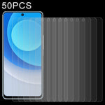 50 pellicole in vetro temperato da 0,26 mm 9H 2,5D, For Tecno Camon 19 (50 PCS), For Tecno Camon 19 Neo(50 PCS), For Tecno Camon 19 Pro(50 PCS), For OPPO Realme C30 / C30s (50 PCS), For Infinix Hot 12 Play (50 PCS)