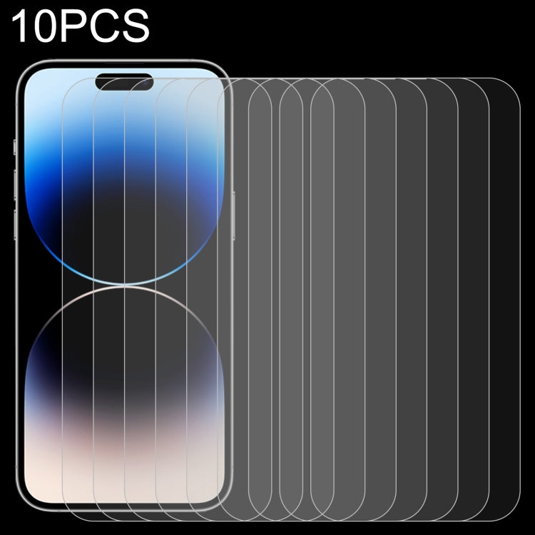 Pellicole in vetro temperato 0,26 mm per iPhone 14 10 pezzi