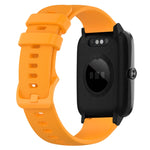 Cinturino per orologio scozzese in silicone da 19 mm, For ID205 / Willful SW021