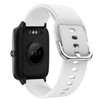 Cinturino per orologio in silicone con fibbia galvanica da 19 mm, For ID205 / Willful SW021