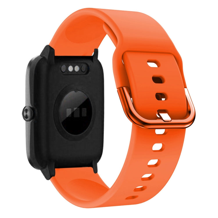 Cinturino per orologio in silicone con fibbia galvanica da 19 mm, For ID205 / Willful SW021