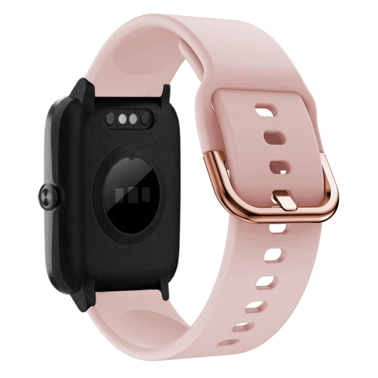 Cinturino per orologio in silicone con fibbia galvanica da 19 mm, For ID205 / Willful SW021