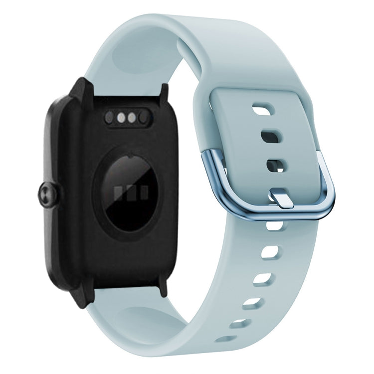 Cinturino per orologio in silicone con fibbia galvanica da 19 mm, For ID205 / Willful SW021
