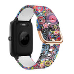 Cinturino per orologio con stampa in silicone da 19 mm, For ID205 / Willful SW021