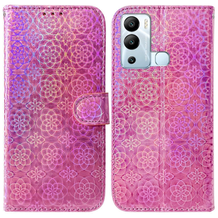 Custodia per telefono in pelle con fibbia magnetica colorata, For Infinix Hot 12i, For Nokia C21 Plus, For OnePlus Nord 2T, For OnePlus Nord CE 2 Lite 5G