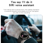 A60 Smart Watch con schermo IPS HD da 1,32 pollici, supporto per chiamate Bluetooth/monitoraggio della pressione sanguigna