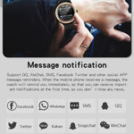 A60 Smart Watch con schermo IPS HD da 1,32 pollici, supporto per chiamate Bluetooth/monitoraggio della pressione sanguigna