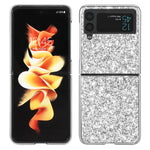 Custodia per telefono in TPU antiurto con polvere glitterata, For OnePlus 10 Pro, For Samsung Galaxy Z Flip4