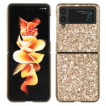 Custodia per telefono in TPU antiurto con polvere glitterata, For OnePlus 10 Pro, For Samsung Galaxy Z Flip4
