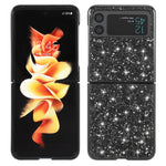 Custodia per telefono in TPU antiurto con polvere glitterata, For OnePlus 10 Pro, For Samsung Galaxy Z Flip4