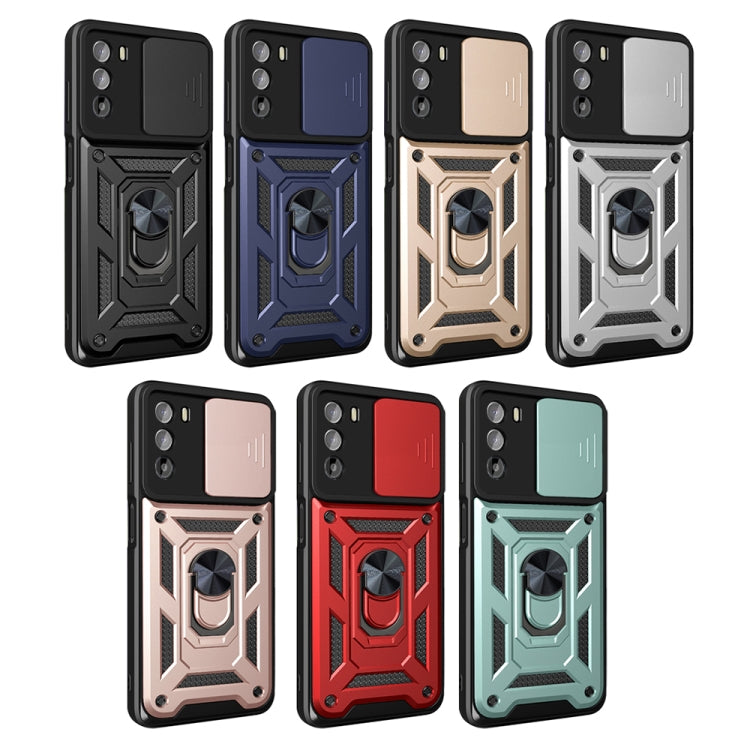 Cover per fotocamera scorrevole Design Custodia per telefono in TPU + PC, For Motorola Moto G52, For Motorola Moto G200 5G / Edge S30