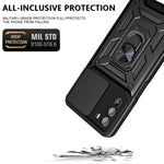 Cover per fotocamera scorrevole Design Custodia per telefono in TPU + PC, For Motorola Moto G52, For Motorola Moto G200 5G / Edge S30