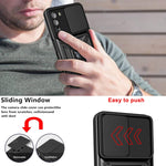Cover per fotocamera scorrevole Design Custodia per telefono in TPU + PC, For Motorola Moto G52, For Motorola Moto G200 5G / Edge S30