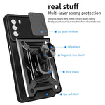 Cover per fotocamera scorrevole Design Custodia per telefono in TPU + PC, For Motorola Moto G52, For Motorola Moto G200 5G / Edge S30