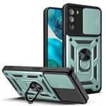Cover per fotocamera scorrevole Design Custodia per telefono in TPU + PC, For Motorola Moto G52, For Motorola Moto G200 5G / Edge S30